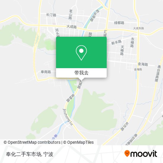 奉化二手车市场地图