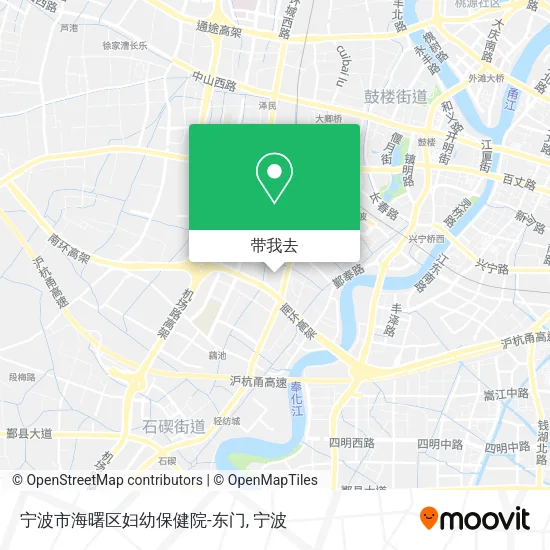 宁波市海曙区妇幼保健院-东门地图