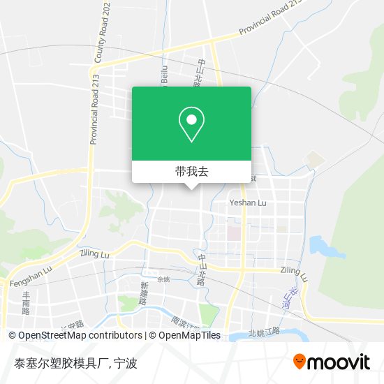 泰塞尔塑胶模具厂地图