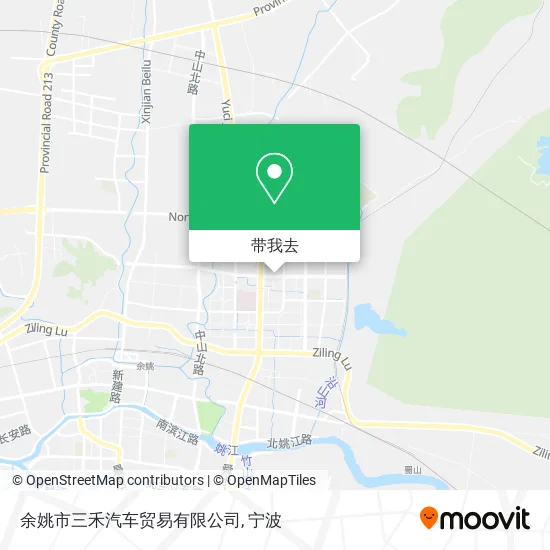 余姚市三禾汽车贸易有限公司地图