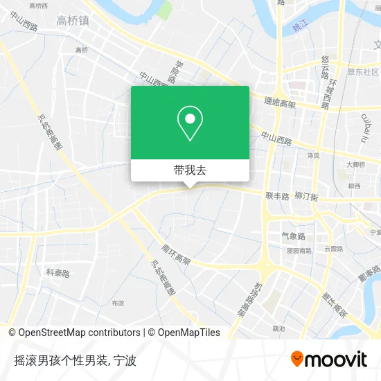 摇滚男孩个性男装地图