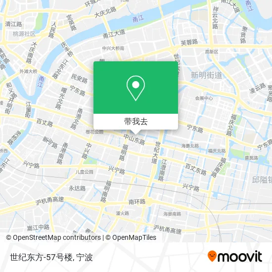 世纪东方-57号楼地图