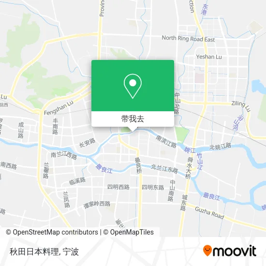 秋田日本料理地图