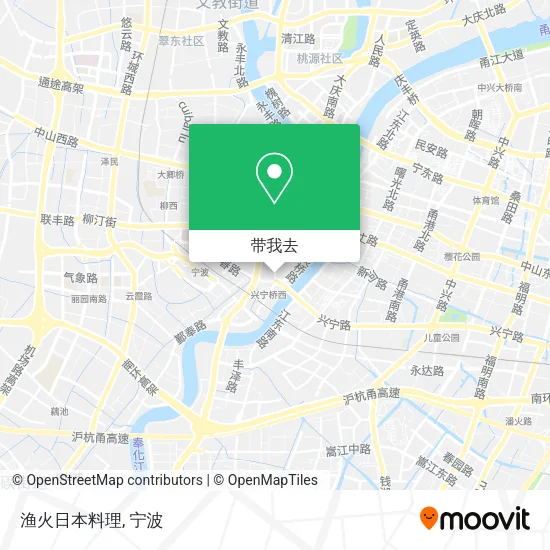 渔火日本料理地图