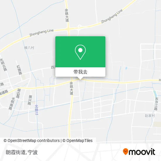 朗霞街道地图