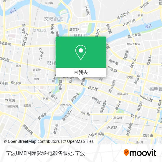 宁波UME国际影城-电影售票处地图