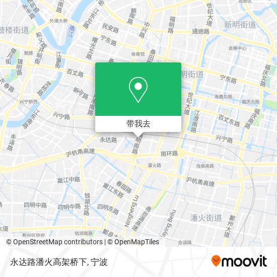 永达路潘火高架桥下地图