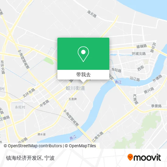 镇海经济开发区地图