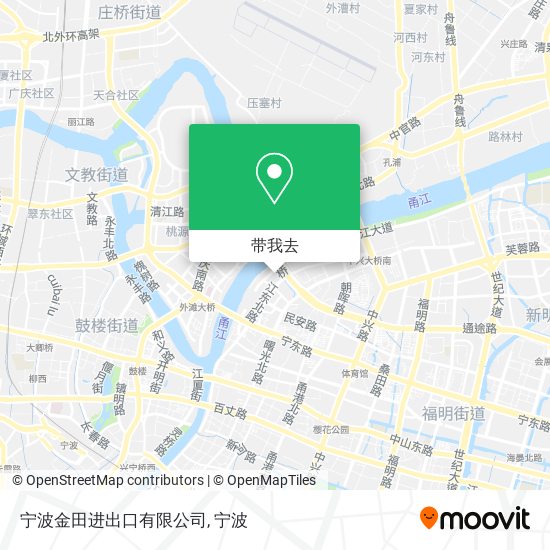 宁波金田进出口有限公司地图