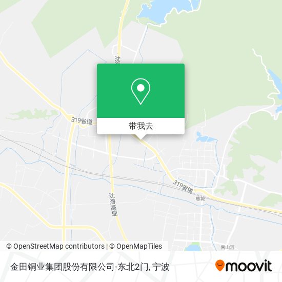 金田铜业集团股份有限公司-东北2门地图