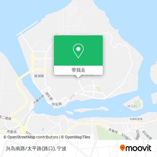 兴岛南路/太平路(路口)地图
