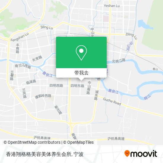 香港翔格格美容美体养生会所地图