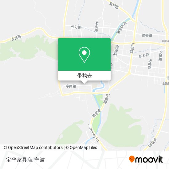 宝华家具店地图