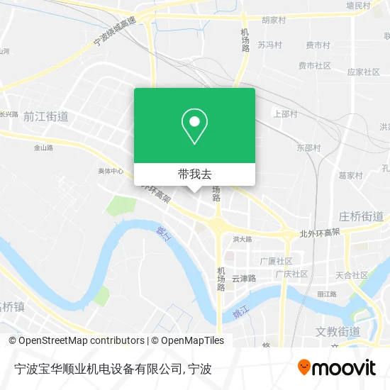 宁波宝华顺业机电设备有限公司地图
