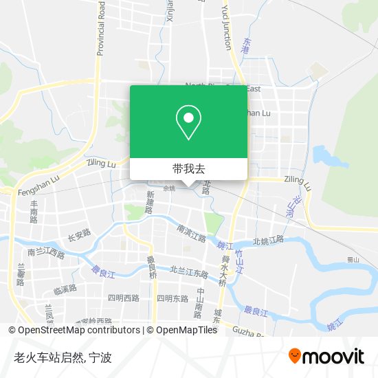 老火车站启然地图
