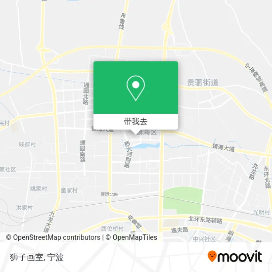 狮子画室地图