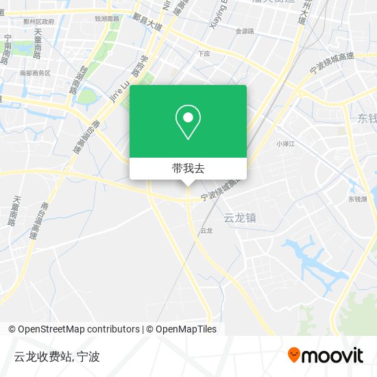 云龙收费站地图