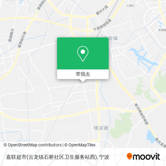 嘉联超市(云龙镇石桥社区卫生服务站西)地图