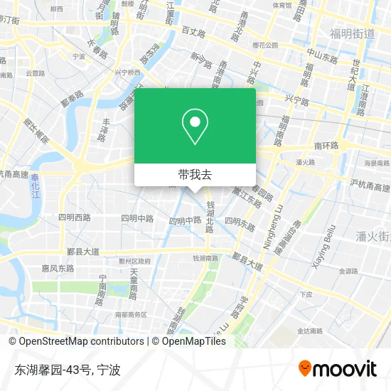 东湖馨园-43号地图