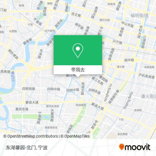 东湖馨园-北门地图