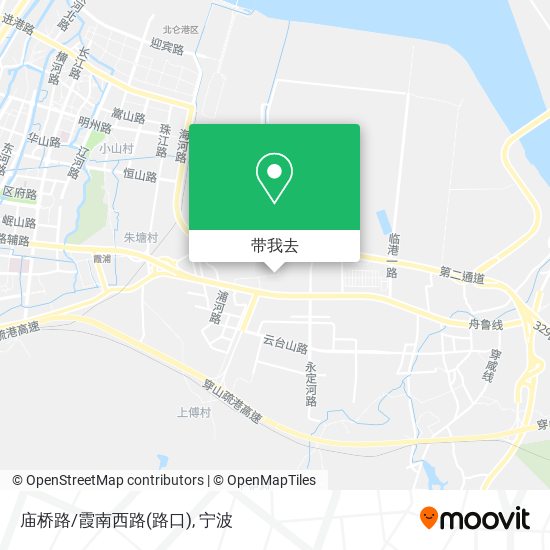 庙桥路/霞南西路(路口)地图