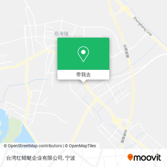 台湾红蜻蜓企业有限公司地图