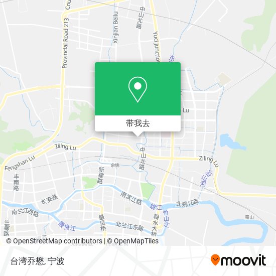 台湾乔懋地图