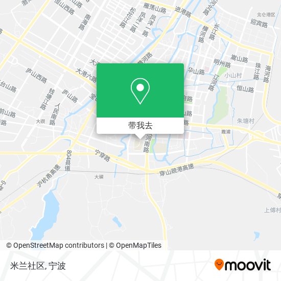 米兰社区地图