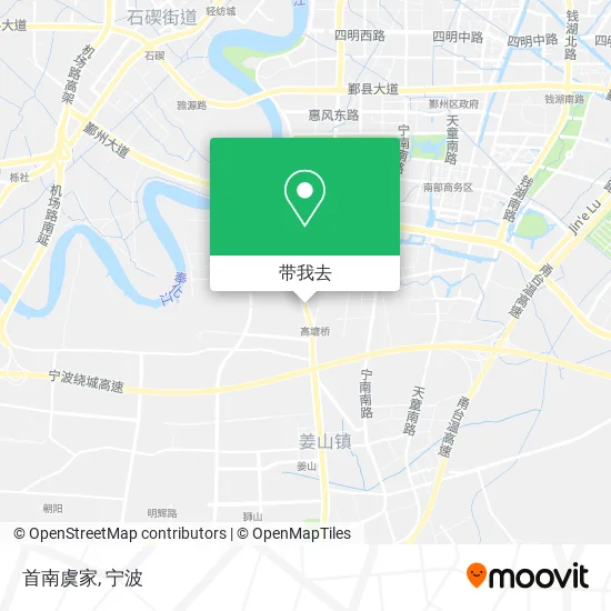 首南虞家地图