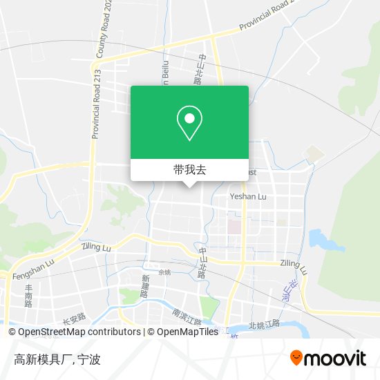 高新模具厂地图