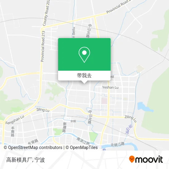 高新模具厂地图