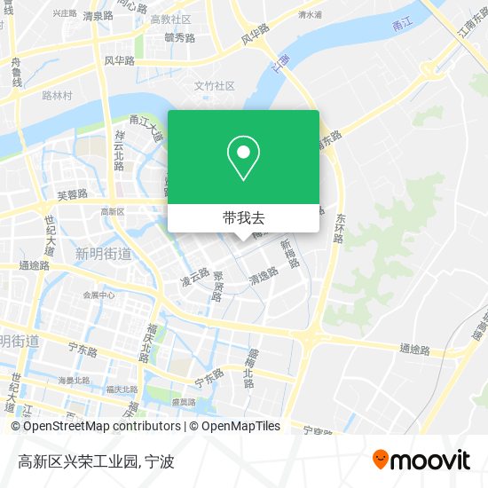 高新区兴荣工业园地图