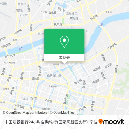 中国建设银行24小时自助银行(国家高新区支行)地图