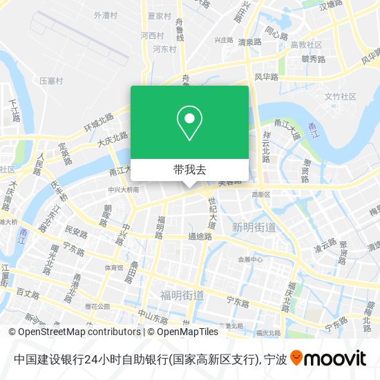 中国建设银行24小时自助银行(国家高新区支行)地图