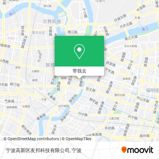 宁波高新区友邦科技有限公司地图