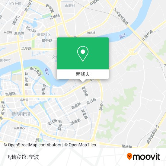 飞越宾馆地图