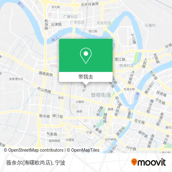 薇奈尔(海曙欧尚店)地图