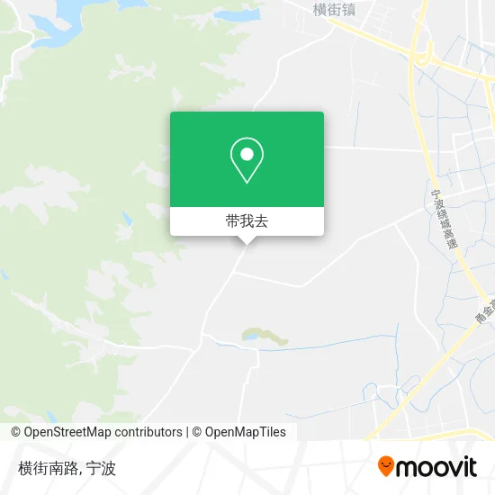 横街南路地图