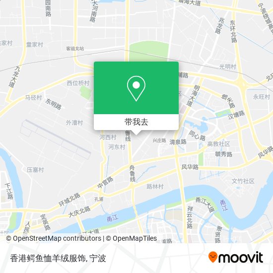 香港鳄鱼恤羊绒服饰地图