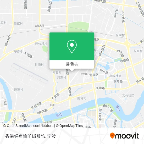 香港鳄鱼恤羊绒服饰地图