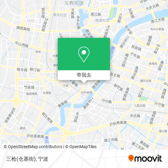 三枪(仓基街)地图