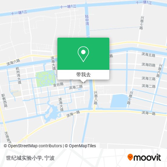 世纪城实验小学地图