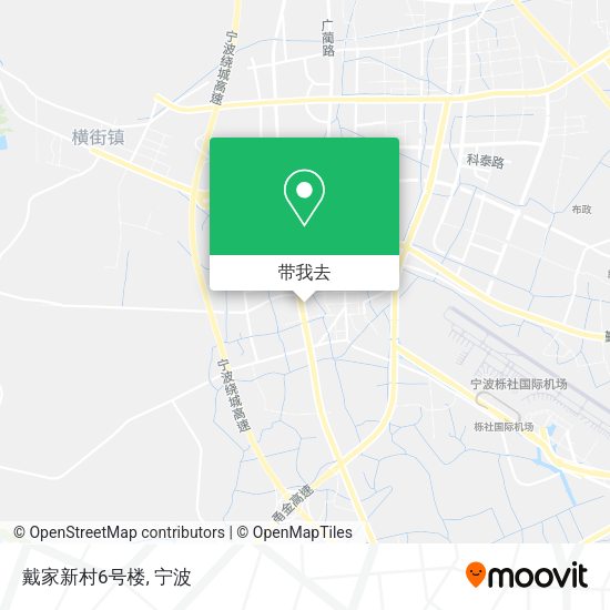 戴家新村6号楼地图