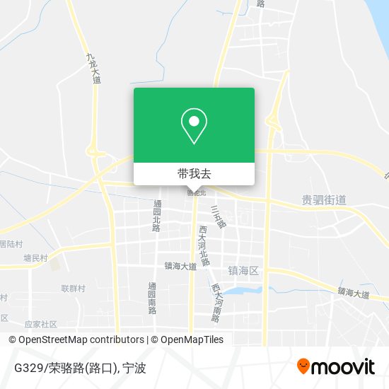 G329/荣骆路(路口)地图