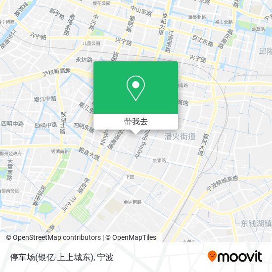 停车场(银亿·上上城东)地图
