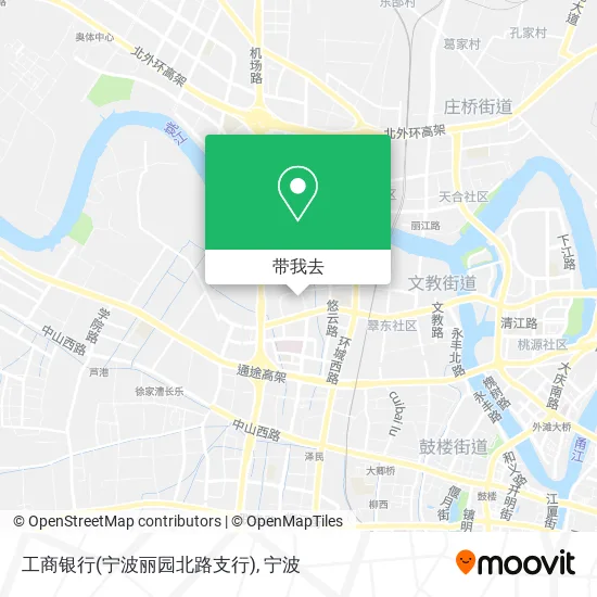 工商银行(宁波丽园北路支行)地图