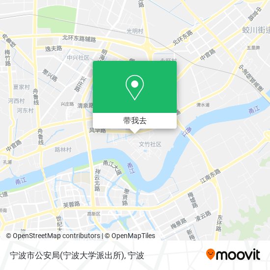 宁波市公安局(宁波大学派出所)地图