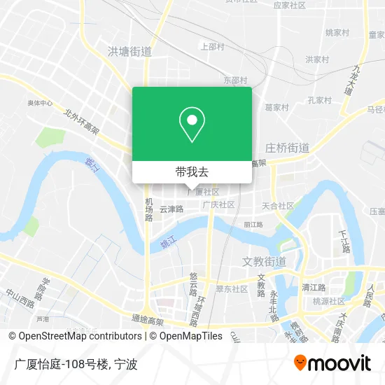 广厦怡庭-108号楼地图