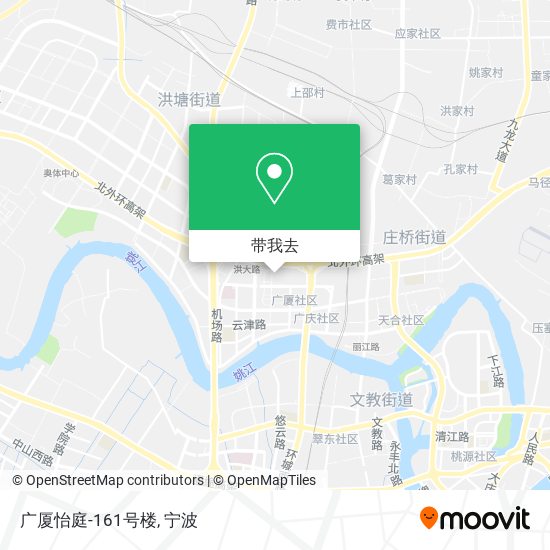 广厦怡庭-161号楼地图