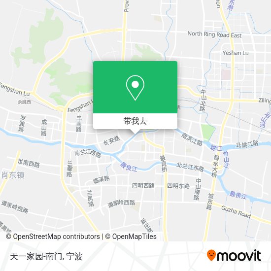 天一家园-南门地图